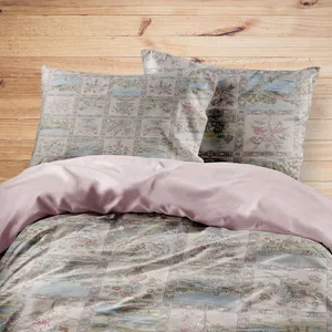 سرویس روتختی مدوپد طرح فرش تبریز مدل C-Tabriz19 یک نفره 4 تکه