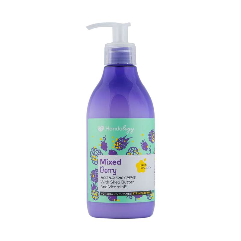 کرم آبرسان هندولوژی مدل Mixed Berry حجم 375 میلی لیتر کرم آبرسان هندولوژی مدل Mixed Berry حجم 375 میلی لیتر