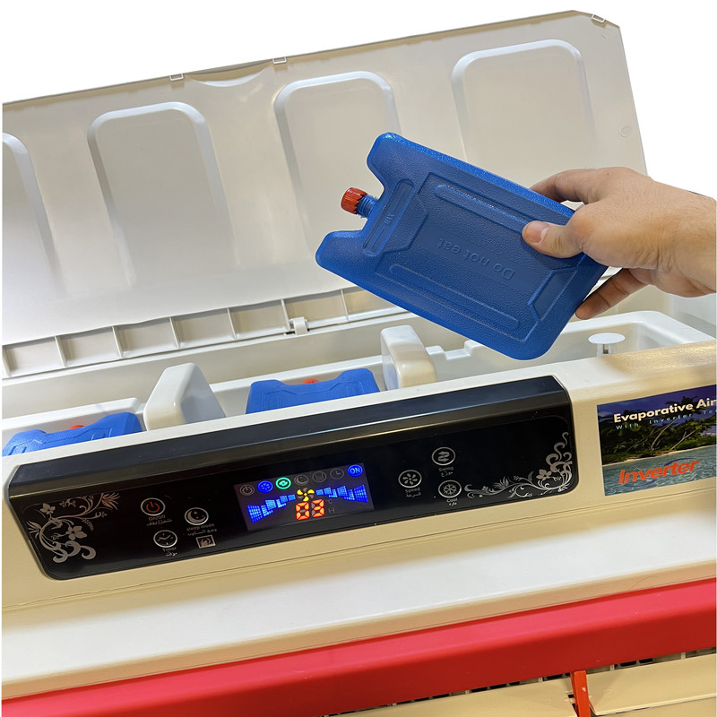 کولر سلولوزی آکماز مدل مخزن یخ دار کنترل دار اینورتر