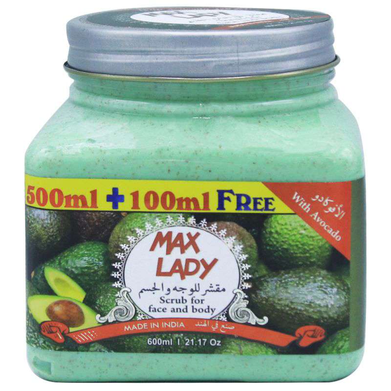اسکراب لایه بردار پوست مکس لیدی مدل Avocado حجم 600 میلی لیتر اسکراب لایه بردار پوست مکس لیدی مدل Avocado حجم 600 میلی لیتر
