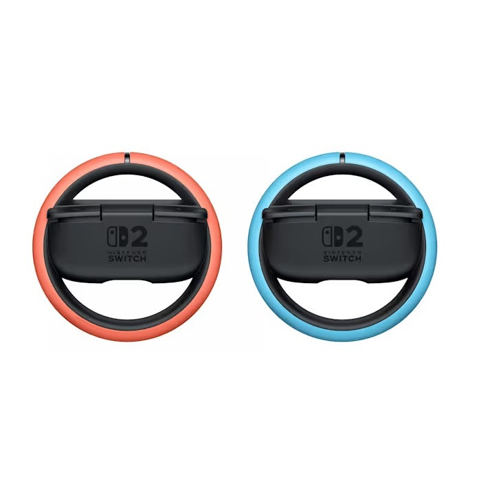 گجت دسته فرمان بازی نینتندو  مدل Joy Con 2 Wheel Pair مجموعه 2 عددی