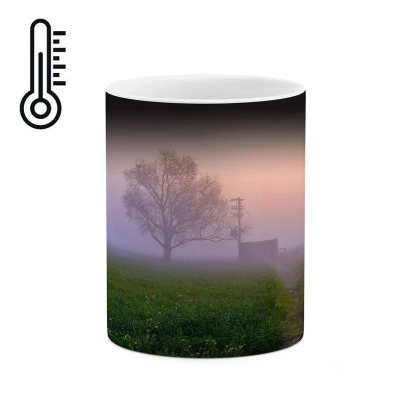 ماگ حرارتی کاکتی مدل منظره کد mgh14239