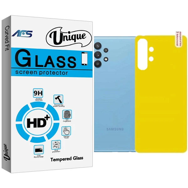 محافظ پشت گوشی نانو ای اف اس مدل Unique Glass مناسب برای گوشی موبایل سامسونگ Galaxy A32
