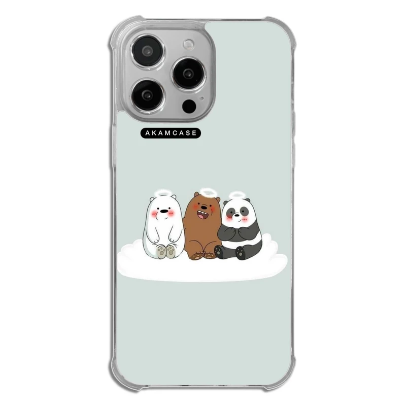 کاور آکام مدل AMCWTA14PROMAX-BARE BEAR15 مناسب برای گوشی موبایل اپل iPhone 14 Pro Max