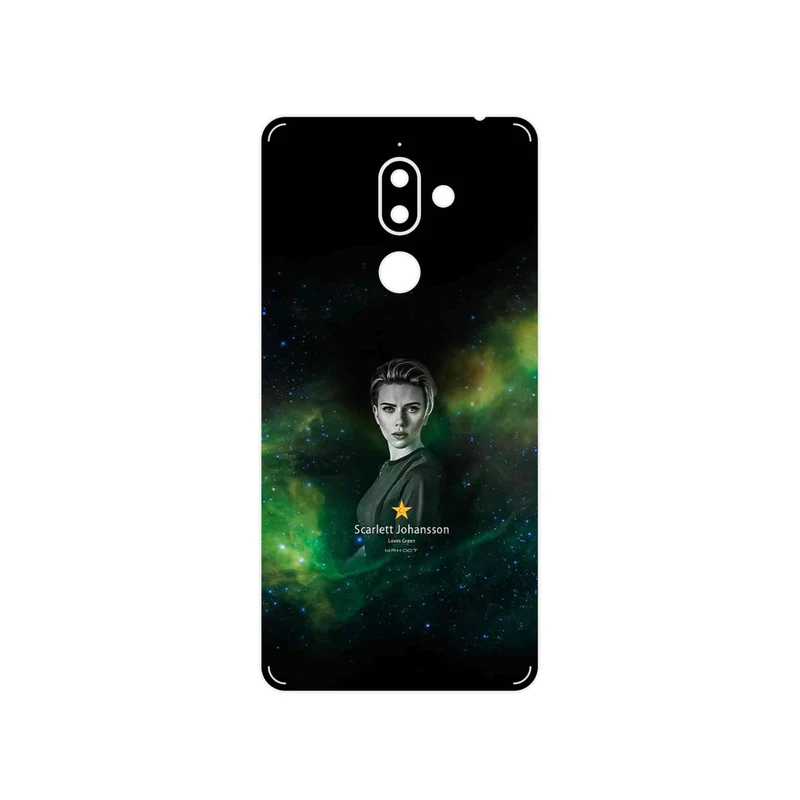 برچسب پوششی ماهوت مدل Scarlett Johansson مناسب برای گوشی موبایل نوکیا 7 Plus