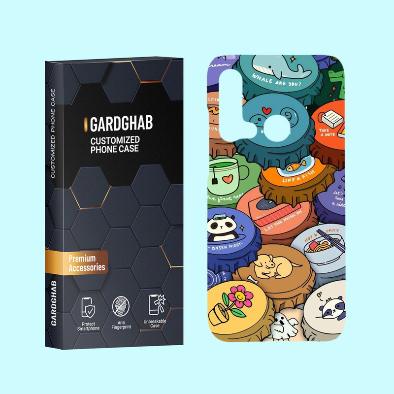کاور گارد قاب علوی مدل کارتنی و انیمه مناسب برای گوشی موبایل هوآوی Nova 5i