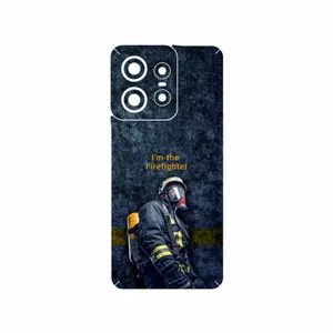 MAHOOT Firefighter Cover Sticker for Motorola Edge 50 Pro