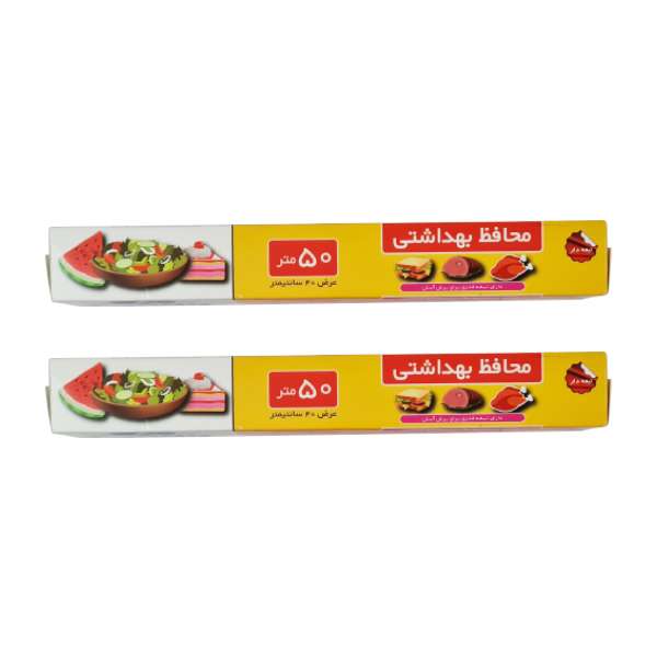 سلفون پاندا مدل تیغه دار عرض 40 سانت 50 متری مجموعه 2 عددی
