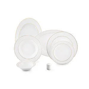 Zarin Iran Procelain Inds Radiance Milano Dinnerware Set 28 Pcs Top Grade