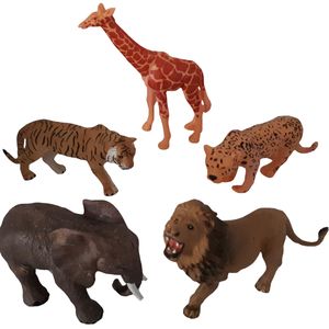نقد و بررسی فیگور طرح حیوانات جنگل مدل ANIMAL WORLD مجموعه 5 عددی توسط خریداران