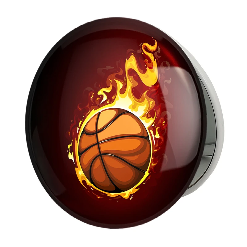 آینه جیبی خندالو طرح بسکتبال Basketball مدل تاشو کد 26463
