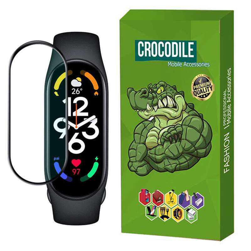 محافظ صفحه نمایش کروکودیل مدل C-PWM مناسب برای ساعت هوشمند شیائومی Mi Band 8