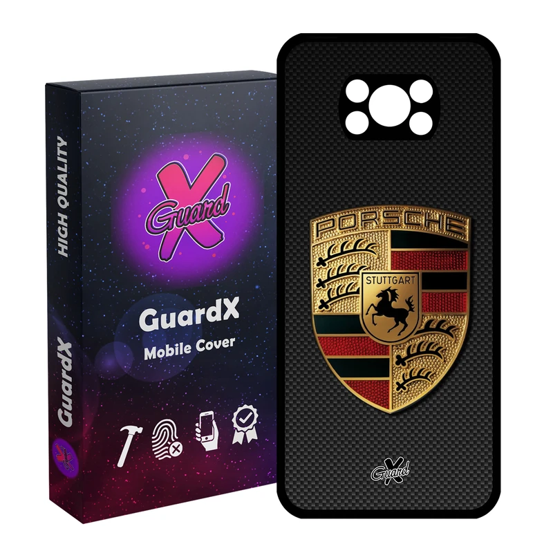 کاور گارد ایکس طرح Porsche مدل Glass10064 مناسب برای گوشی موبایل شیائومی Poco X3 Pro