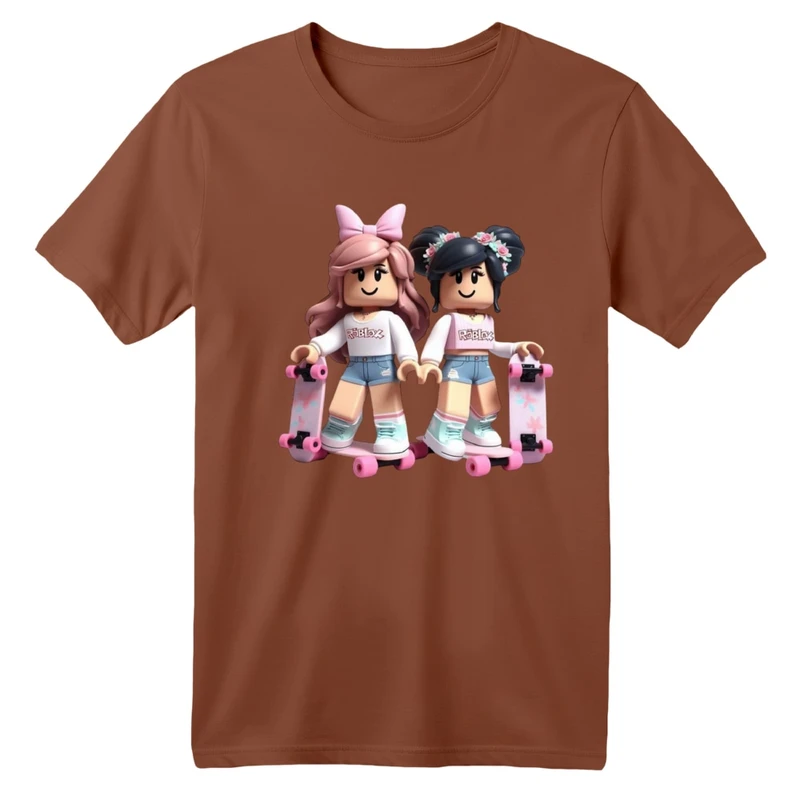 تی شرت آستین کوتاه بچگانه مدل روبلاکس کد 5