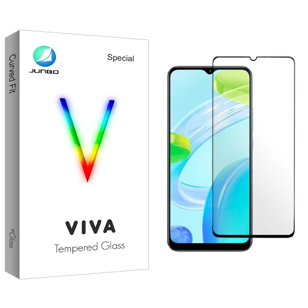 محافظ صفحه نمایش سرامیکی جانبو مدل Viva مناسب برای گوشی موبایل ریلمی C30