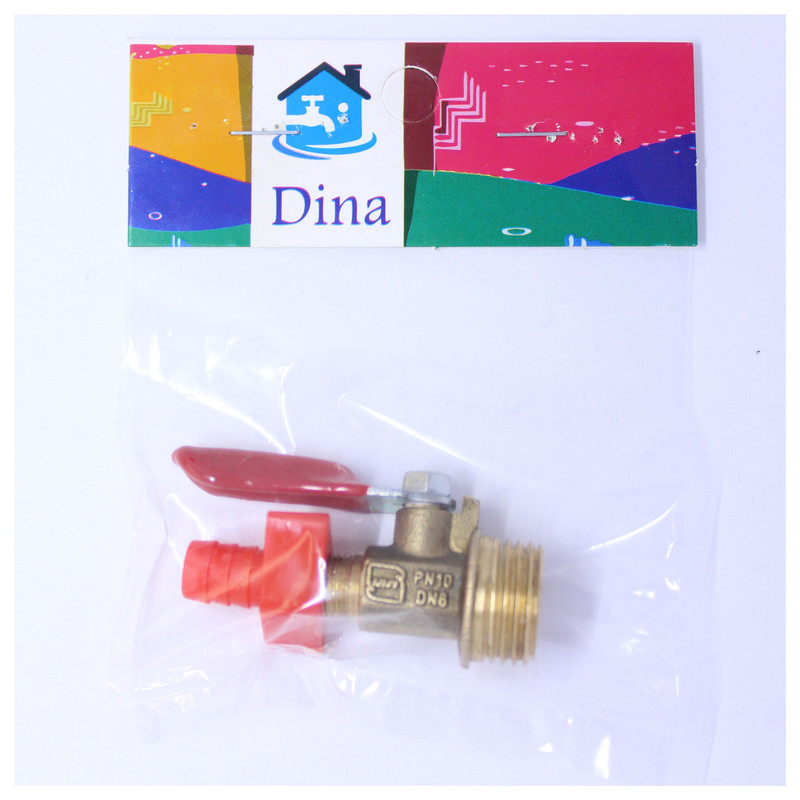 شیر ورودی ساید و کولر دینا مدل DN-4000602