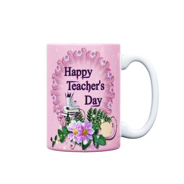 ماگ مدل مناسبتی طرح روز معلم کد 597