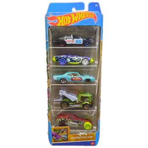 ماشین بازی هات ویلز مدل Hot Wheels Pack-5 DEMO DESTRUCTION بسته 5 عددی