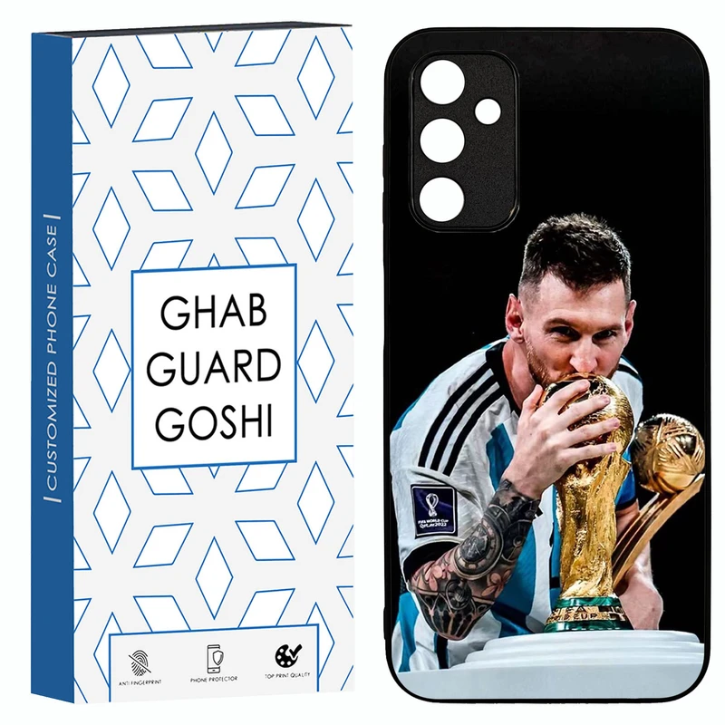 کاور قاب گارد گوشی طرح مسی کد TPU-085 مناسب برای گوشی موبایل سامسونگ Galaxy A14