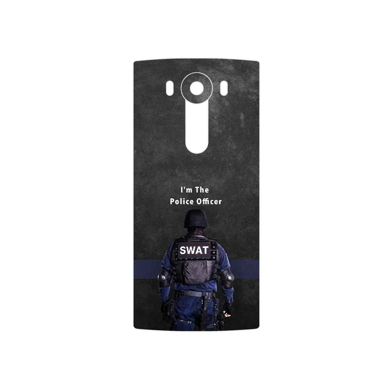 برچسب پوششی ماهوت مدل Police Officer مناسب برای گوشی موبایل ال جی V10