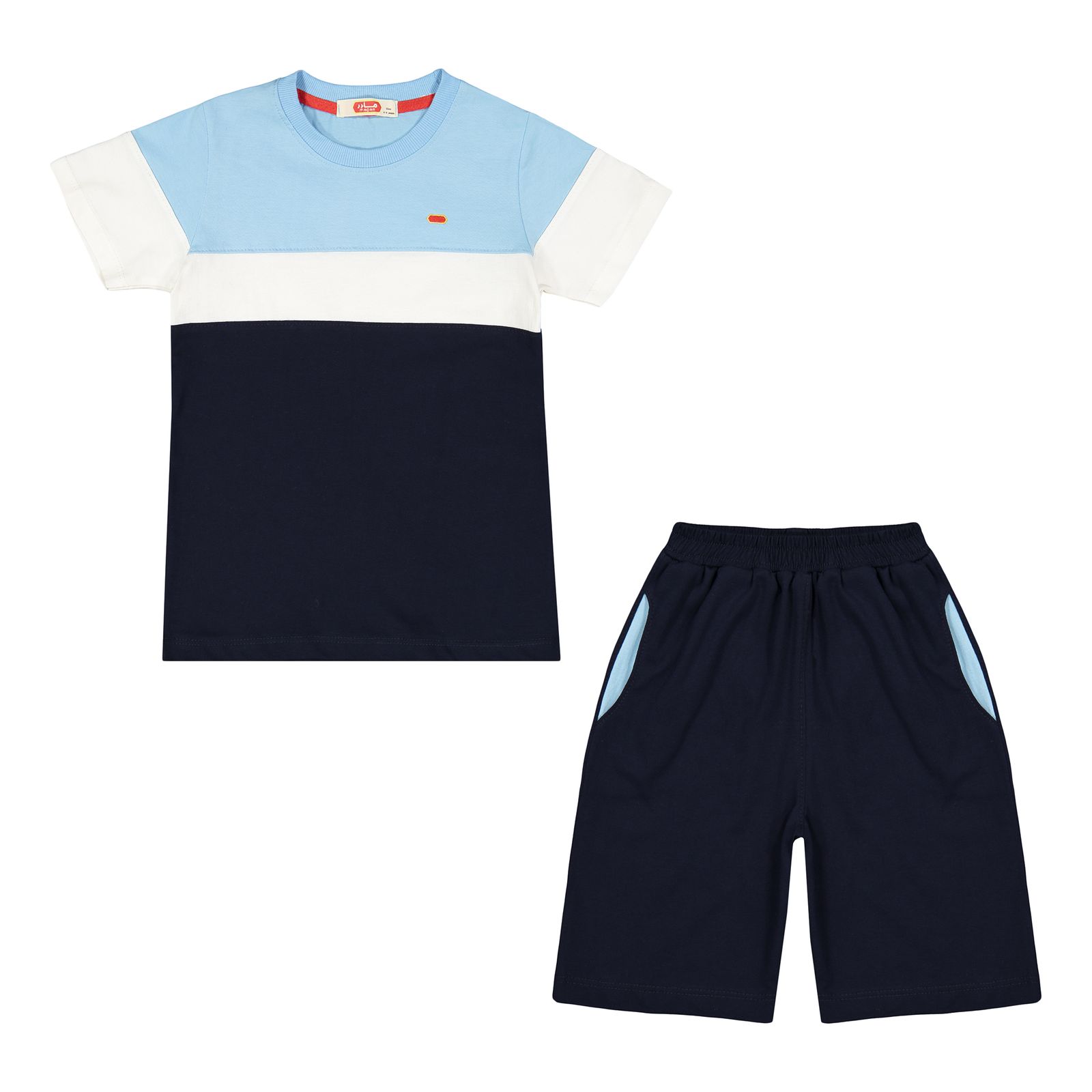 ست تی شرت و شلوارک پسرانه مادر مدل فاستر - - 2