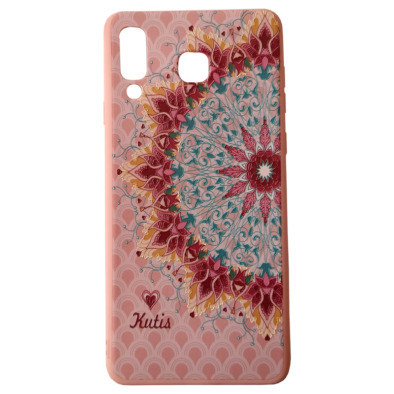 کاور مدل سیلیکونی کد 8-0 طرح سنتی مناسب برای گوشی موبایل سامسونگ Galaxy A8 Star