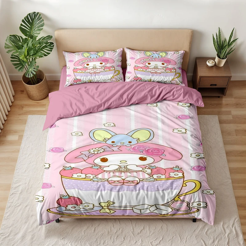 سرویس خواب مدل ملودی melody کد فنجونی 02 یک نفره 5 تکه