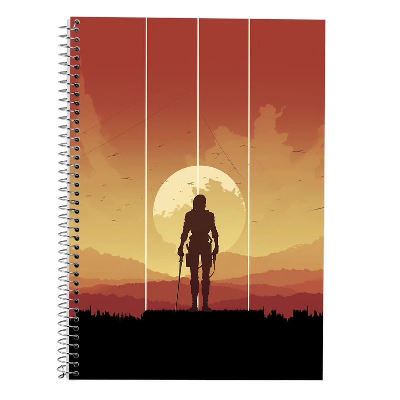 دفتر لغت 50 برگ مدوپد طرح Attack on Titan کد DF10391