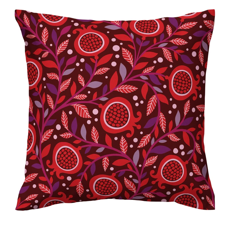 کاور کوسن مدل انار شب یلدا دورو طرح دار کد 1400112