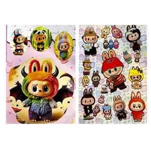 برچسب طرح لبوبو کد 985 بسته 2 عددی