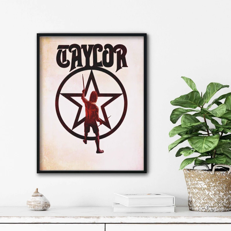 تابلو آتریسا طرح پوستر فیلم taylor hawkins مدل ATm203