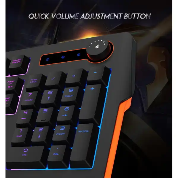 کیبورد مخصوص بازی میشن مدل MT-K9520