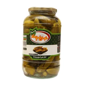 خیارشور سوپر ویژه خوش طعم بهار - 1.5 کیلوگرم