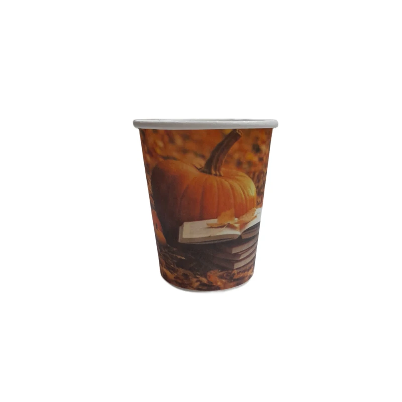  لیوان یکبار مصرف مدل کاغذی ضخیم دو لایه کد 0067  بسته 50 عددی