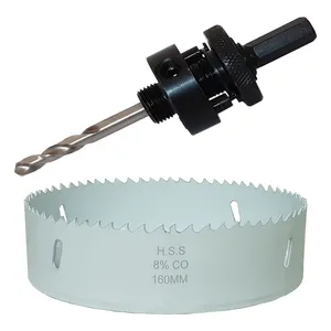 مجموعه دو عددی مته گردبر کبالت راک مدل AT-0160 سایز 160میلیمتر