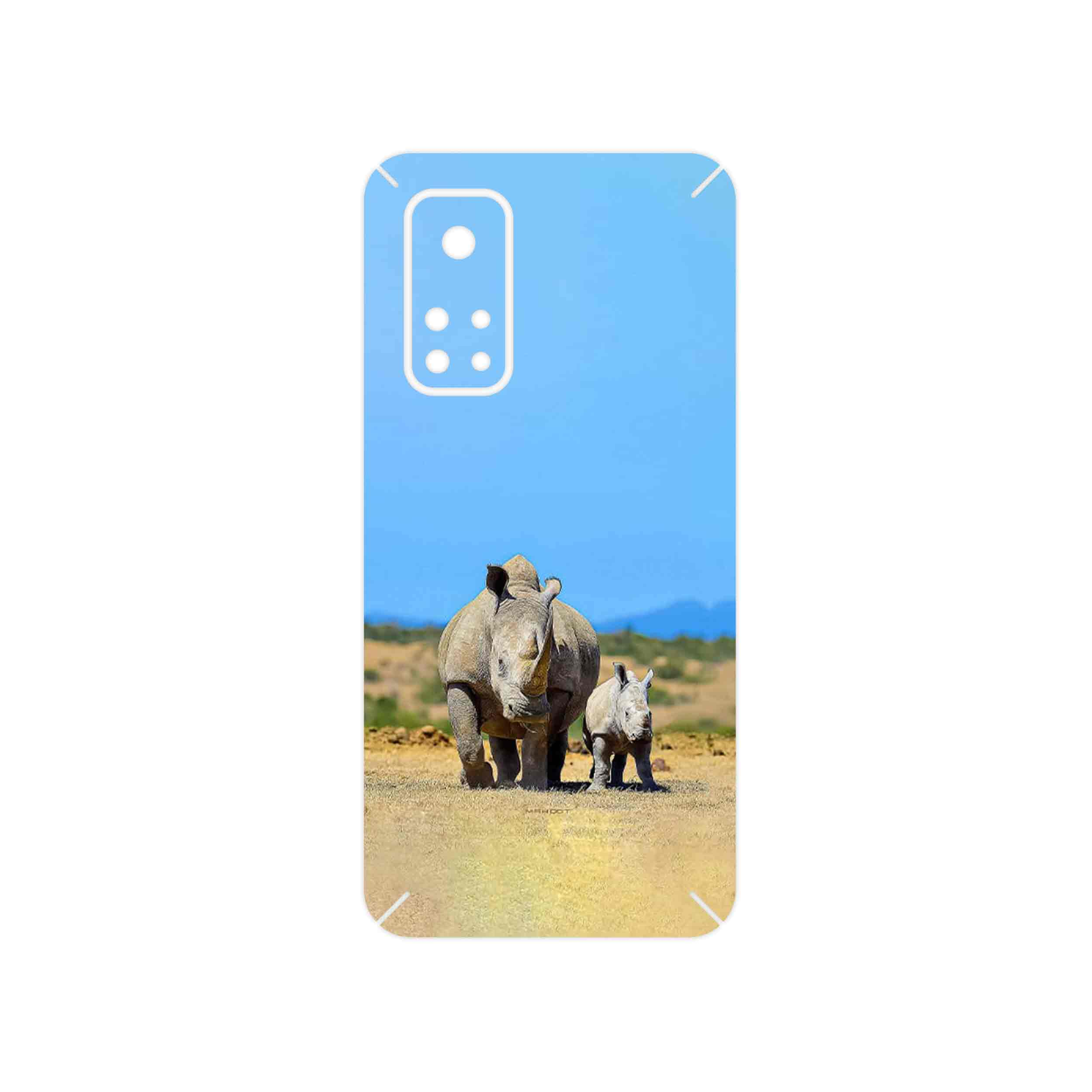برچسب پوششی ماهوت مدل Rhino مناسب برای گوشی موبایل شیائومی Mi 10T 5G