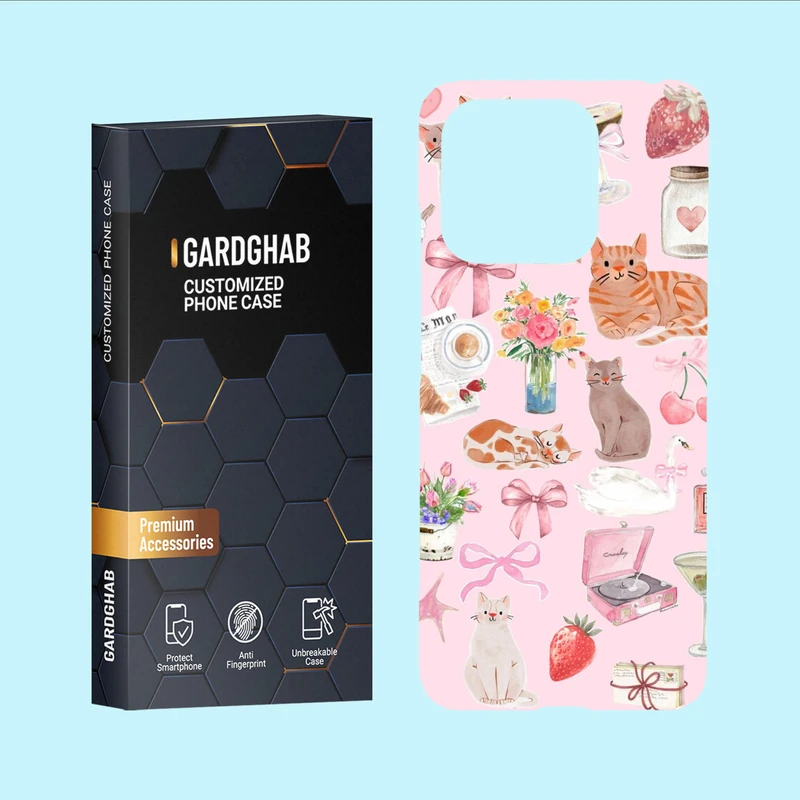 کاور گارد قاب مدل فانتزی مناسب برای گوشی موبایل شیائومی Redmi 12C / Poco C55