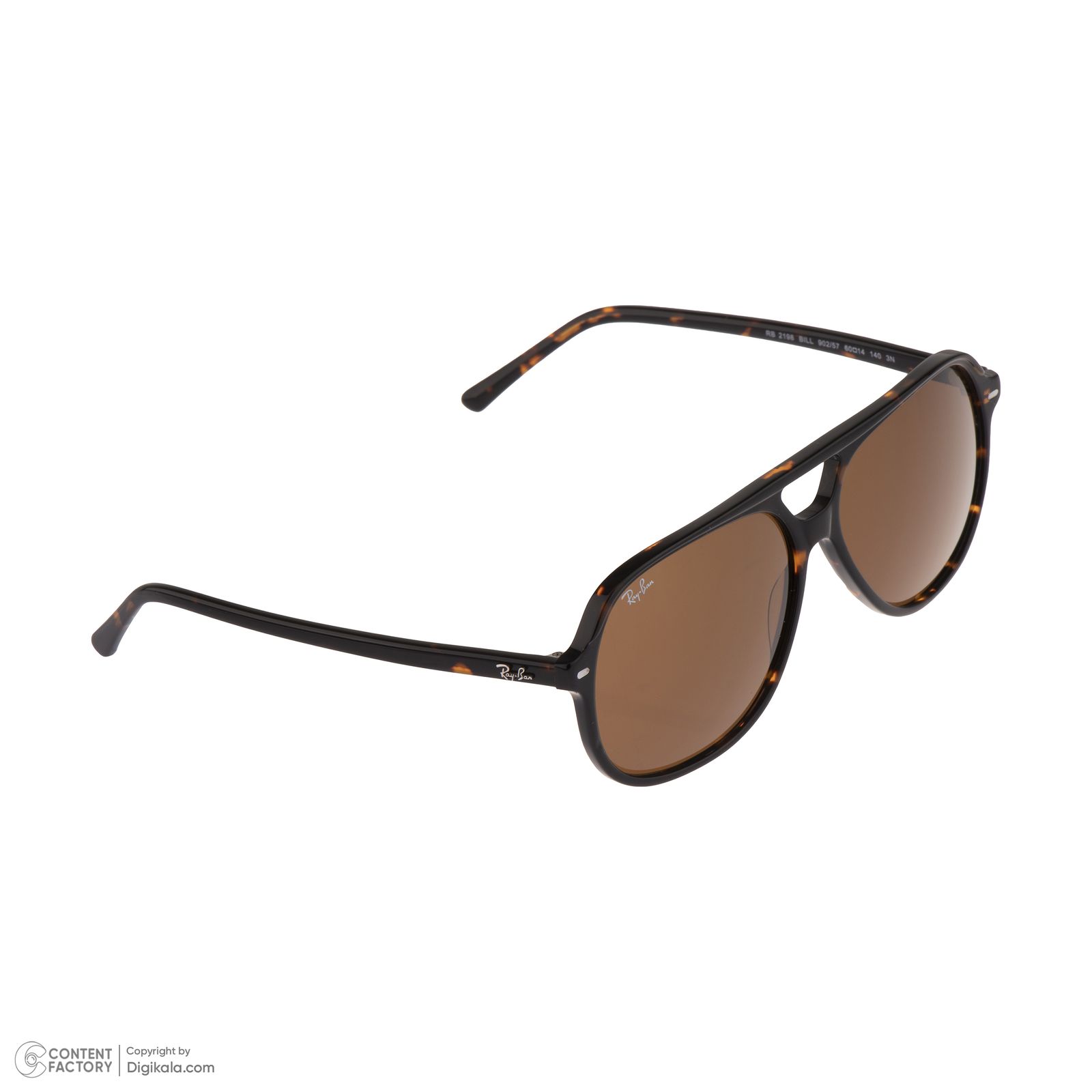 عینک آفتابی خلبانی (Aviator) مردانه ری بن مدل 0RB2198-902-57 -  - 6