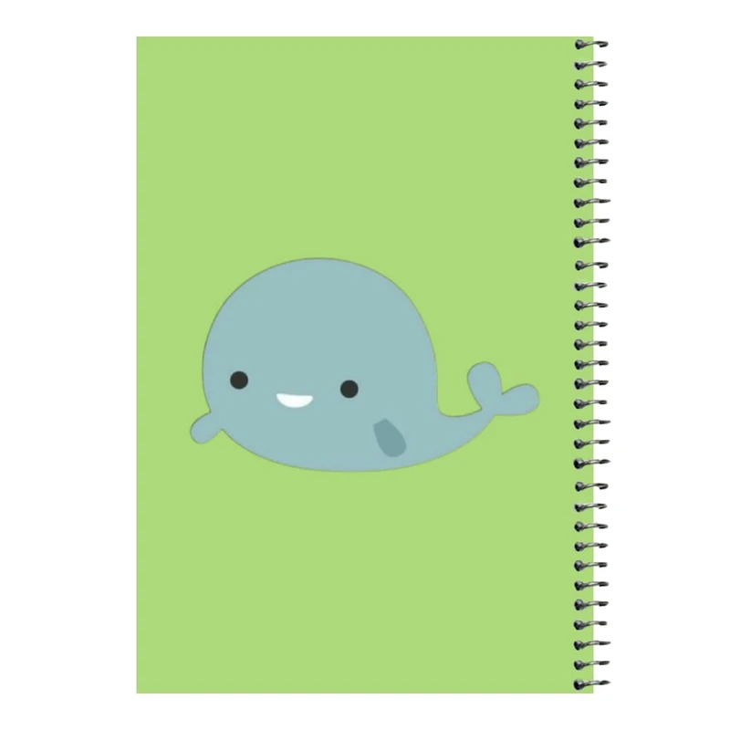 دفتر مشق 80 برگ اس جی مدل نهنگ   