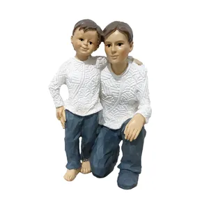 مجسمه مدل پدر و پسر مهربان کد DG‌S1