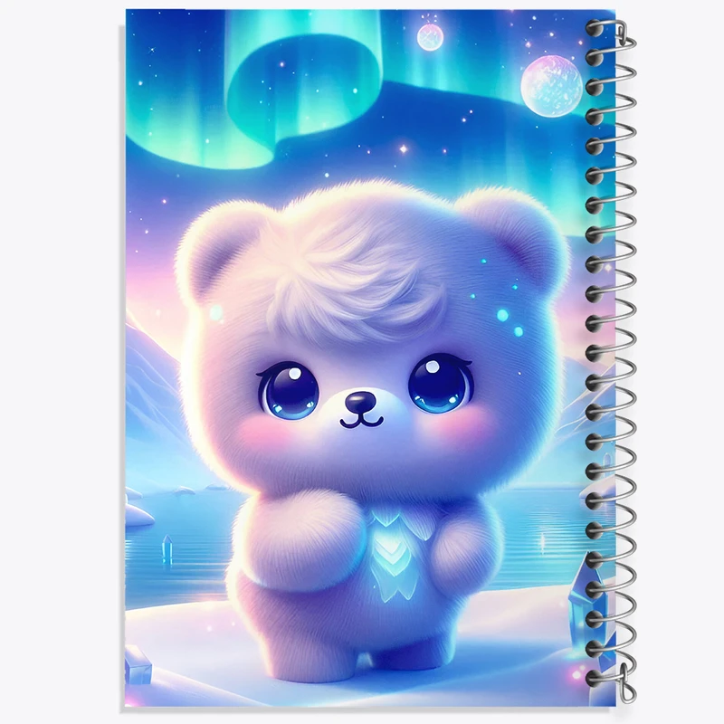 دفتر لیست خرید 50 برگ خندالو طرح خرس بامزه کد F5447