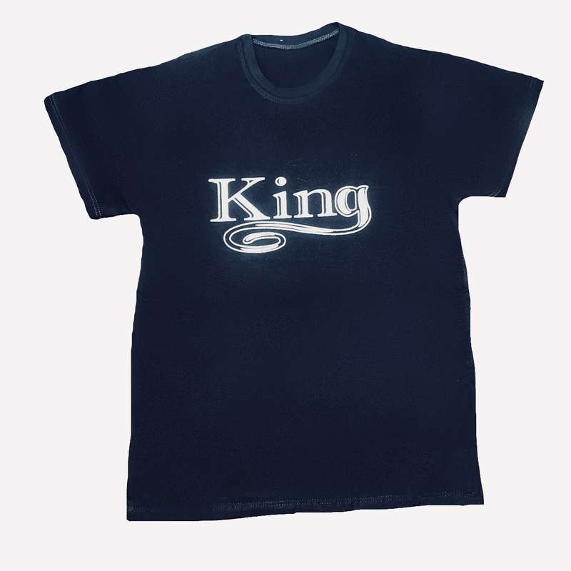 تی شرت پسرانه مدل king