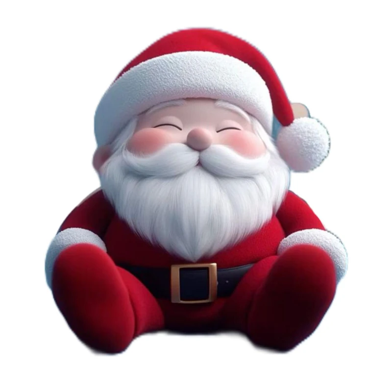 استیکر پارچه و لباس پاد آفرین مدل بابانوئل کریسمس کد‌ 3659