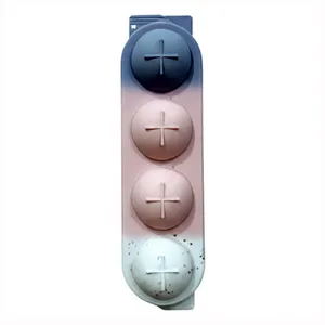 قالب یخ مدل توپی سیلیکونی 