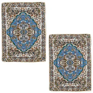 رومیزی ترمه مدل شاه عباسی کد 92 بسته 2 عددی