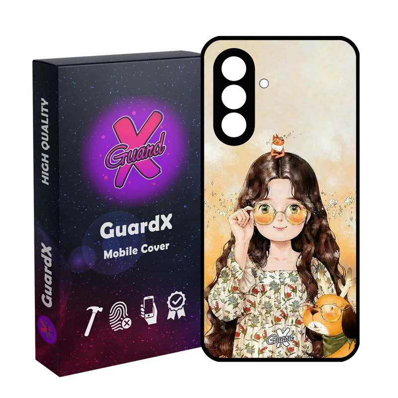 کاور گارد ایکس طرح Girl مدل 10253 مناسب برای گوشی موبایل سامسونگ Galaxy A56 / A56 5G