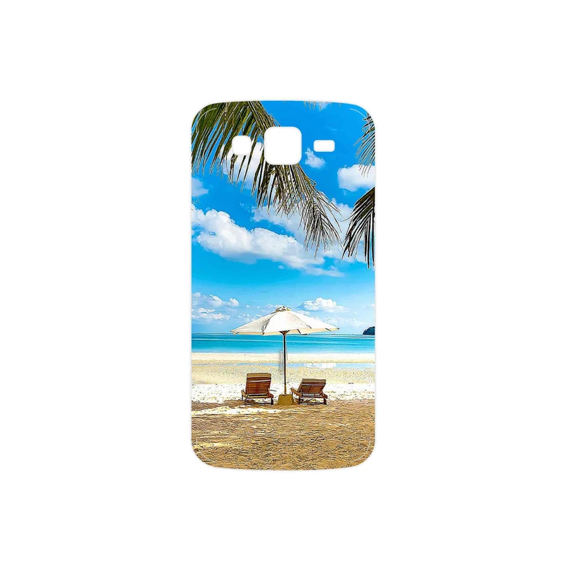 برچسب پوششی ماهوت مدل Beach مناسب برای گوشی موبایل سامسونگ Galaxy Grand 2