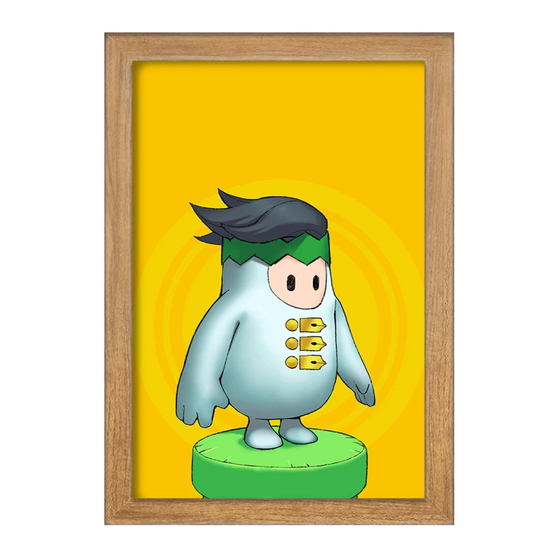 تابلو خندالو مدل بازی فال گایز (Fall Guys) کد 32834