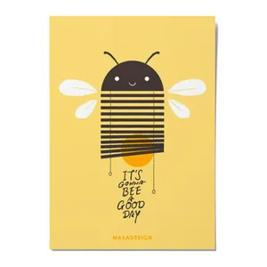 کارت پستال ماسا دیزاین طرح bees مدل POSH021