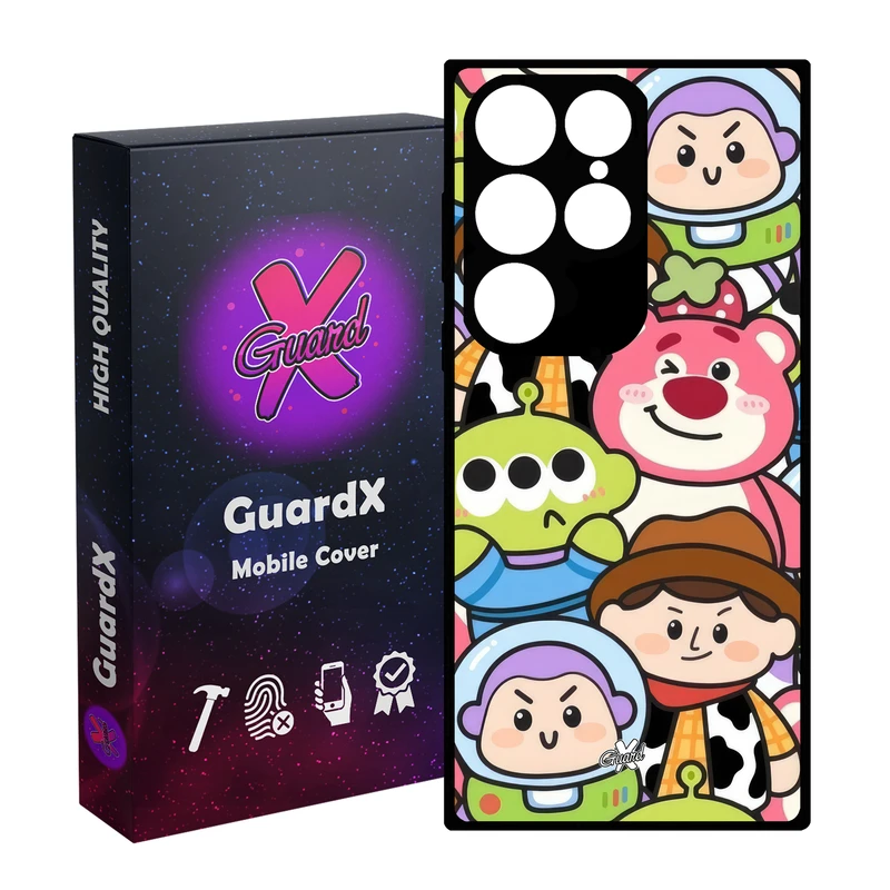 کاور گارد ایکس طرح داستان اسباب بازی ها مدل Glass10642 مناسب برای گوشی موبایل سامسونگ Galaxy S24 Ultra